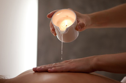 candle massage - la suite di filoga vieste